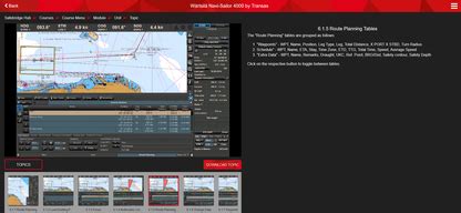 WARTSILA NAVI-SAILOR 4000 BY TRANSAS – Opportia Global ECDIS