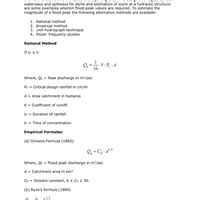 Short Notes Floods, Flood Routing and Flood Control - Short Notes for Civil