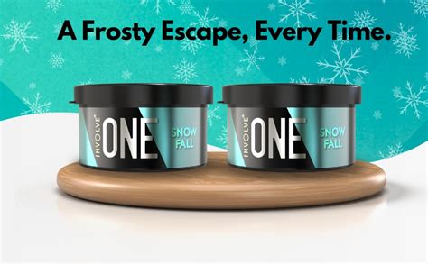 Involve your senses One snowfall Organic Car Perfume | Pack of 2 ...