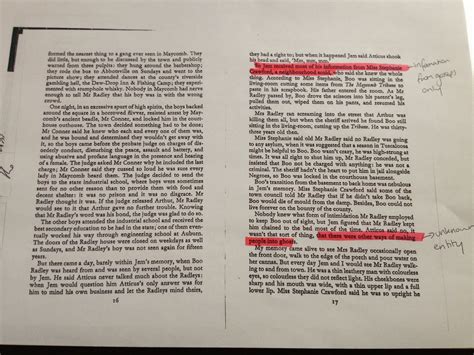 English Literature: Arthur "Boo" Radley