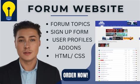 Image result for Creating a Forum Website