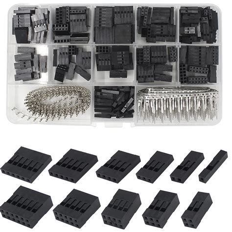 Mesee 620 Pieces Dupont Crimp Pin Connector Assortment Kit 2 ...