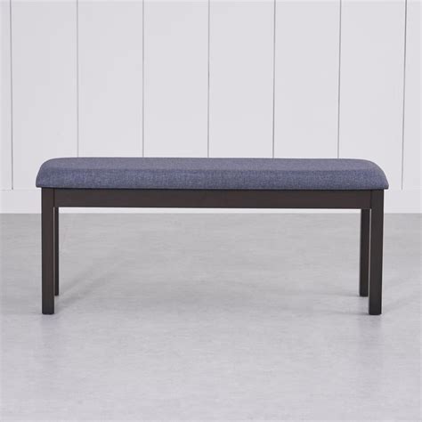 Buy Helios Hazel Fabric Dining Bench - Grey from Helios by Home Centre ...