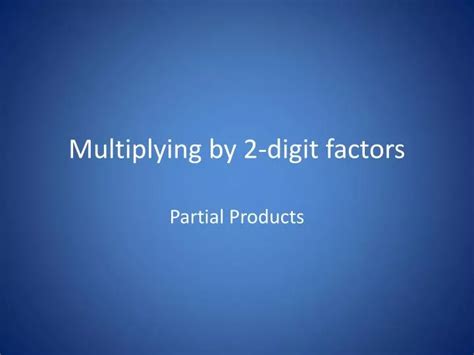Image result for Multiplying Multi Diget Factors