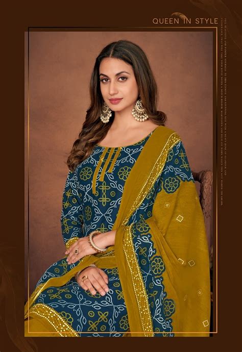 Miss World Bandhni Special Vol 7 Soft Cotton Printed Dress Material
