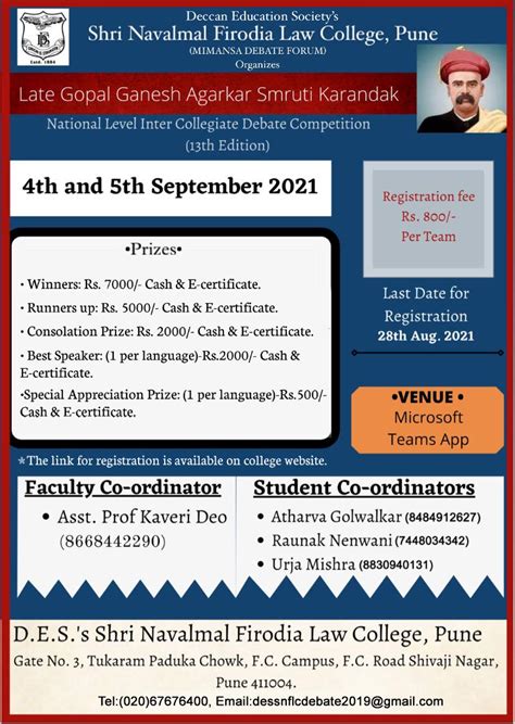 D.E.S's Shri. Navalmal Firodia Law College (DES SNFLC)