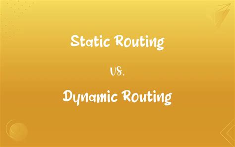 Image result for Difference Between Static and Dynamic Routing