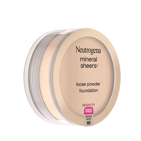 Neutrogena Mineral Sheers Makeup Foundation - Natural Beige 60 - Shop ...