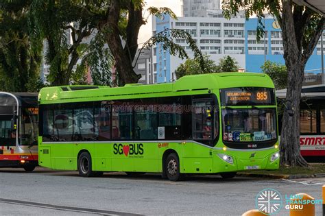 Bus 985 – SMRT Buses Volvo B5LH (SG3100L) | Land Transport Guru