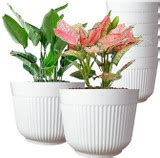 TechBlaze 12 Inch Big Size Gamla Plastic Flower Pot Gamla for Garden ...