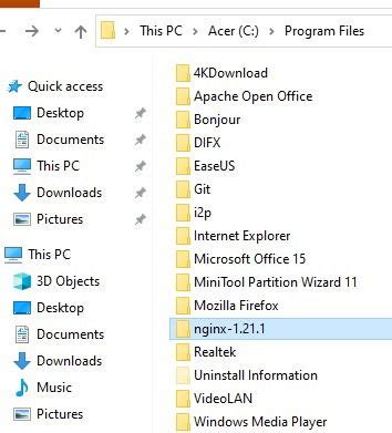 Image result for Nginx Windows Configuration
