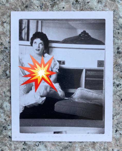 Vintage 1950-60s Mature NUDE Polaroid of a Beautiful Woman Wearing Seethru Lingerie - Etsy