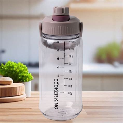 Buy Lightweight Plastic Water Bottle with Grip Handle – DeoDap