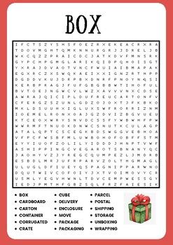 Image result for Word Puzzle Games Box