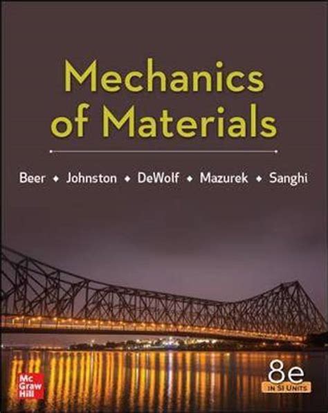 Mechanics Of Materials 8th Edition, Si Units: Buy Mechanics Of ...