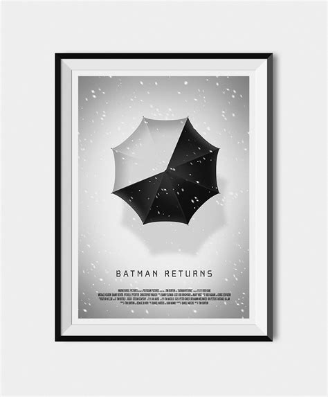 Batman Returns Movie Poster on Behance