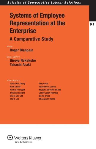 Systems of Employee Representation at the Enterprise: A Comparative ...