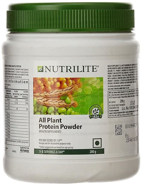 Amway Nutrilite Protein Powder Pack, 200g (Unflavoured) : Amazon.in ...