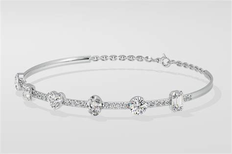 Diamond Medley Multi-Shaped Tennis Bracelet – Lustr Diamonds