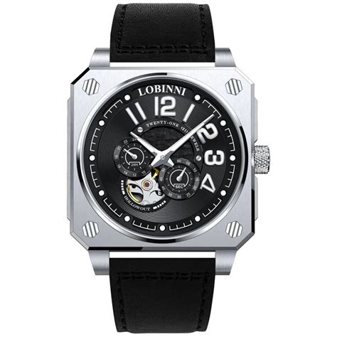 LOBINNI Mens Automatic Watches Luxury Luminous Mechanical Wristwatch S ...