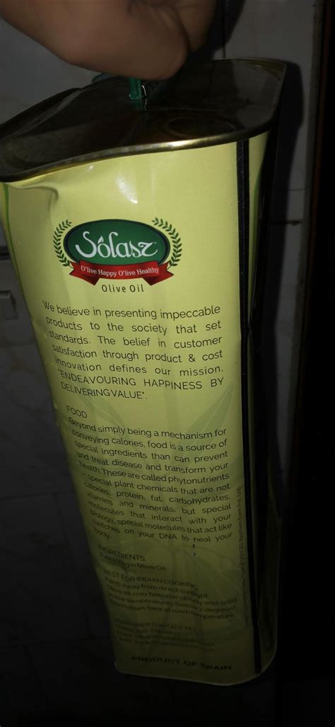 Solasz 100% Cold Pressed Spanish Extra Virgin Olive Oil 5litres ...