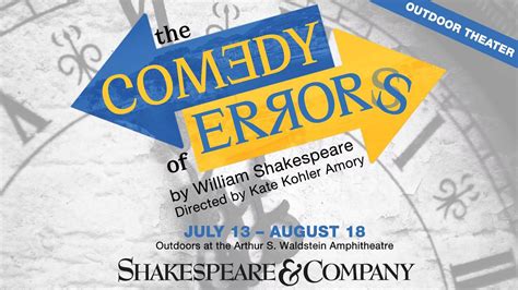 The Comedy of Errors | 2024 - Shakespeare & Company