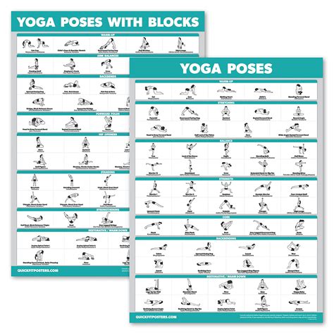 Buy Palace Learning2 Pack - Yoga Poses + Yoga Positions with Yoga Block ...
