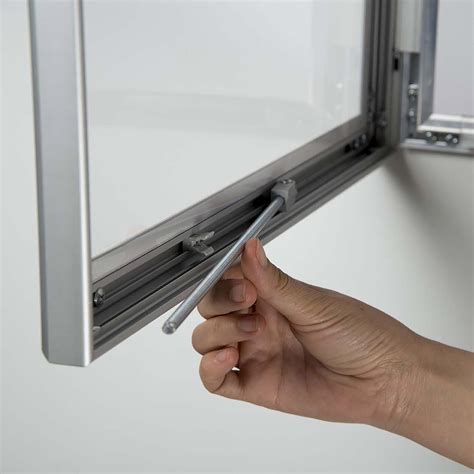 M&TDisplays M&T Displays Enclosed Lockable Universal Poster India | Ubuy