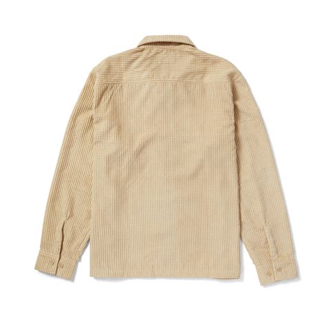 Cornelius Zip Shirt (Oatmeal) – Capsul