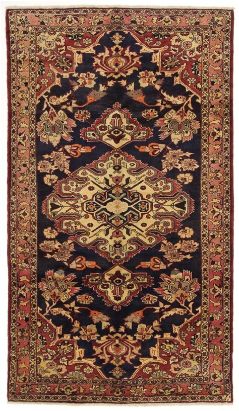 Perserteppich Hamedan dunkelblau (170x300cm)
