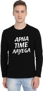 DrunkenMonk Printed Men Round Neck Black T-Shirt - Buy DrunkenMonk ...