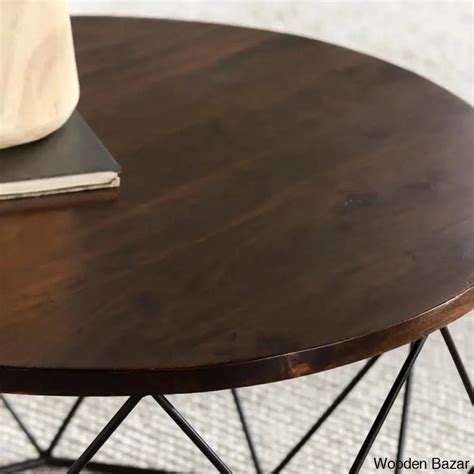Lupi Solid Wood Top Coffee Table and center table | Wooden Bazar