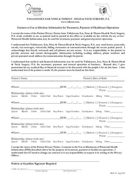 Fillable Online Disclosure of PHI - H001-13 Fax Email Print - pdfFiller