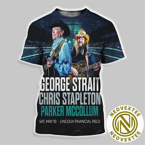 George Strait with Chris Stapleton and Parker McCollum Philadelphia ...