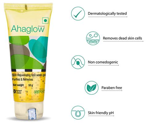 Buy AHAGLOW ADVANCED FACE WASH 50 GM Online & Get Upto 60% OFF at PharmEasy