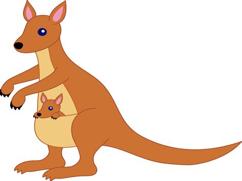 Kangaroo clipart - Clip Art Library