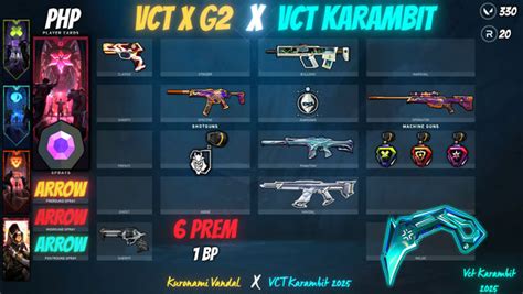 6 Prem VCT KARAMBIT X KURONAMI – Eternal Valo
