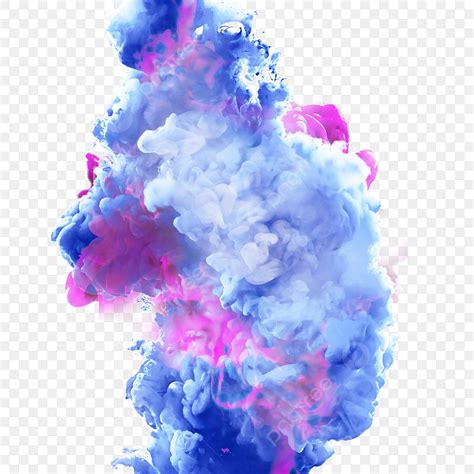Purple Smoke White Transparent, Blue Purple Colored Smoke, Blue Purple ...