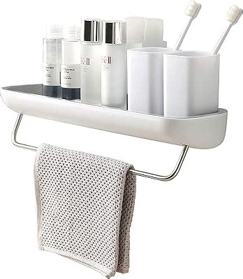 AVENZO Self Adhesive Bathroom Shelf for Wall/Shelf Organizer/Kitchen ...