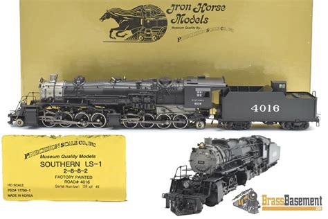 HO Brass - PSC 17790-1 Southern Railway LS-1 2-8-8-2 #4016 Articulated ...