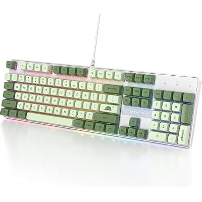 Fogruaden Mechanical Keyboard, Green Matcha, Wired India | Ubuy