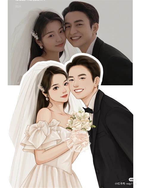 Pin by SP🎀ING on Pre wedding | Couple illustration wedding, Character ...