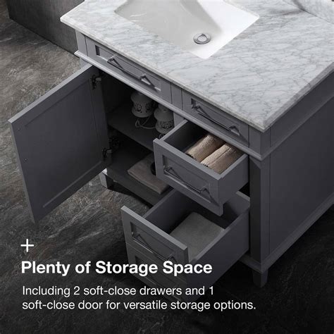 Sonoma 36 in. W x 22 in. D x 34 in. H Single Sink India | Ubuy