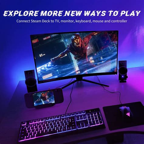 Svonero Upgraded 6-in-1 Steam Deck Dock Hub with 1000Mbps India | Ubuy