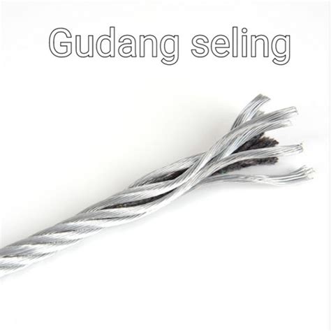 Jual sling baja 6mm / seling baja 6mm bahan galvanis Pesanan khusus ...