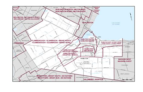 City of Hamilton | Maps and Boundary Descriptions – 2023 Representation Orders | Elections Canada