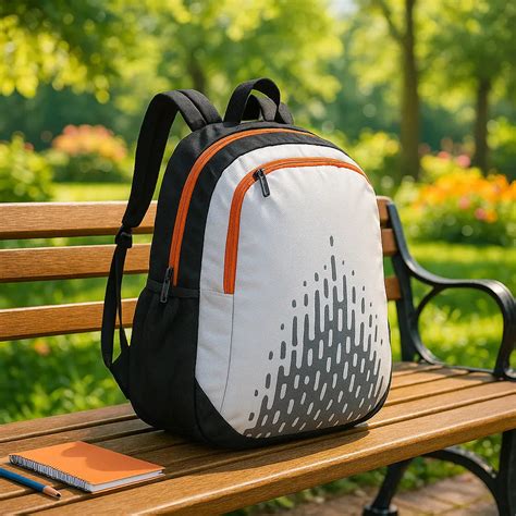 "Explore the Stylish Belize Series White Laptop Backpack by Top PP Bag ...