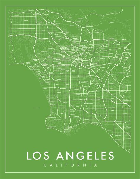 Los Angeles Area Maps Cities Los Angeles Map Maps Los Angeles