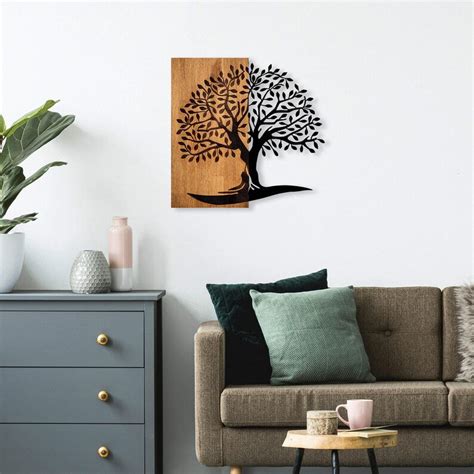 Vitality Tree Wood Wall Decor